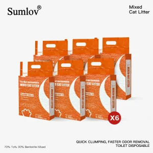 33lbs Sumlov MIXED Tofu Cat Litter