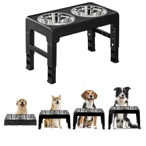 Multi-Height Pet Feeder