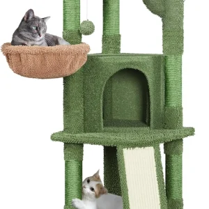 42in Cat Tower with Scratching Post