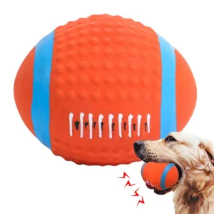 Squeaky Rubber Dog Chew Balls